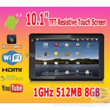 New 10.1inch Irobot Tablet PC Mid Android2.2 InfotmicX210 1GHz 512MB 8GB